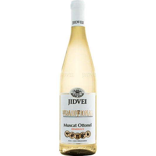 JIDVEI TRADITIONAL CRAITA Muscatel Ottonel Demidulce SGR 0,75 L