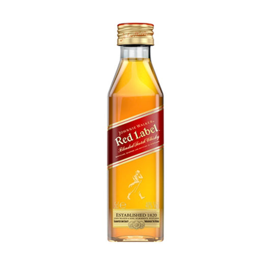 JOHNNIE WALKER RED LABEL Whisky 40%  0,05 L