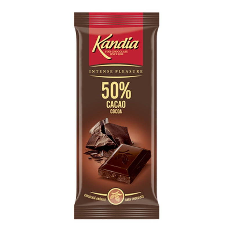 KANDIA Ciocolata Amaruie 50% Cacao 80 g