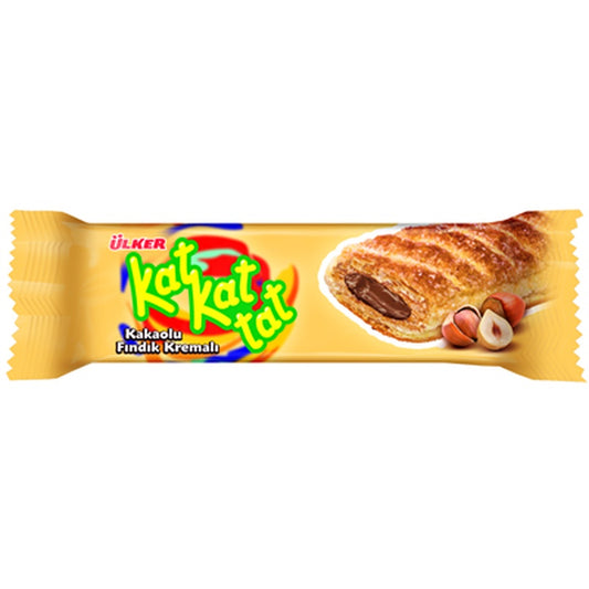 KAT KAT TAT Foietaj cu Crema de Cacao si Alune 28 g