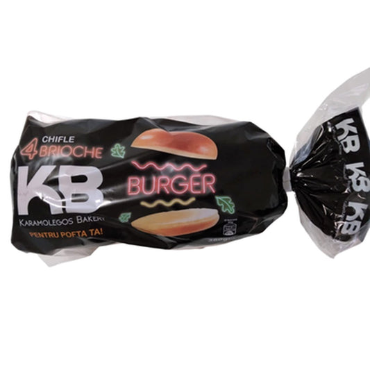 KB BURGER Chifla Briosa 4 x 95 g