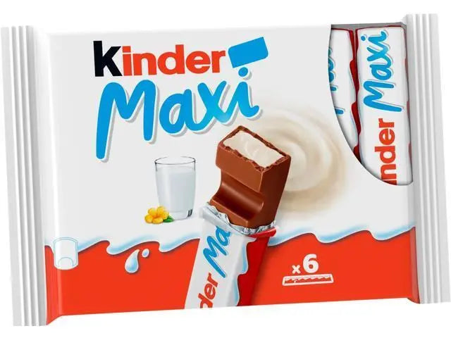 KINDER MAXI Chocolate 6 x 126 g - WALTI