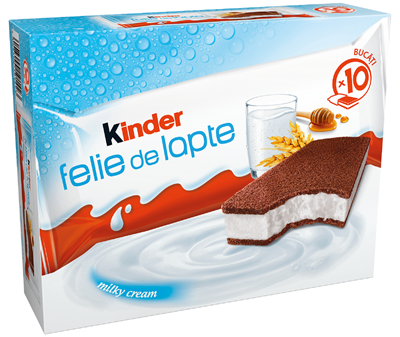 Kinder Felie de Lapte 10 x 28 g