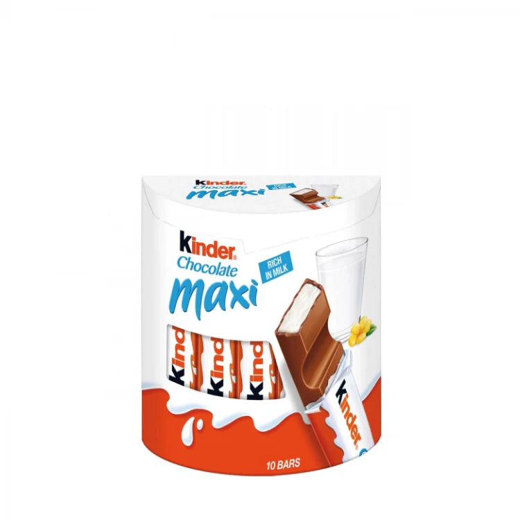 Kinder Maxi Chocolate 10 x 21 g - WALTI