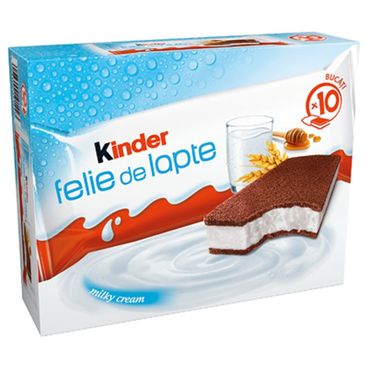 Kinder Felie de Lapte 10 x 28 g