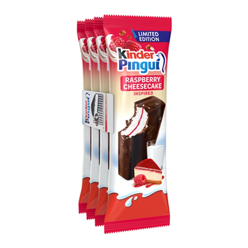 Kinder Pingui Zmeura si Cheesecake 4 x 30 g
