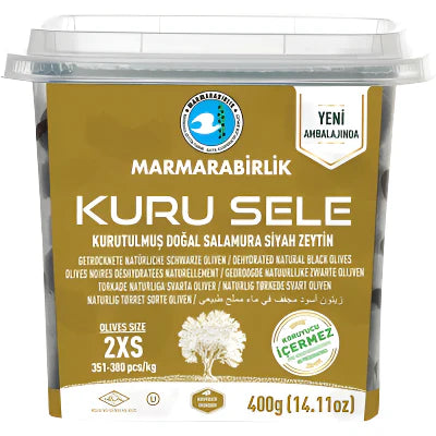 MARMARABIRLIK Masline Gemlik Calibrul 351 - 380 400 g - WALTI