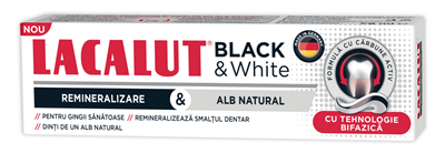 LACALUT Alb & Negru Pasta de Dinti 75 ml