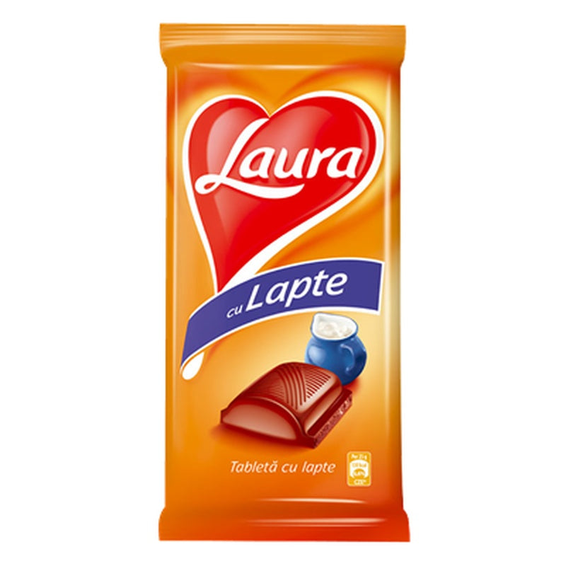LAURA Ciocolata cu Lapte 4 x 90 g
