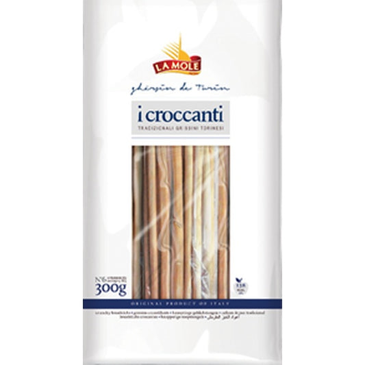 LA MOLE I Croccanti Grisine 6 x 50 g