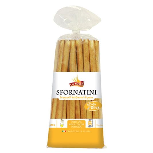 LA MOLE Sfornatini Grisine cu Masline 200 g