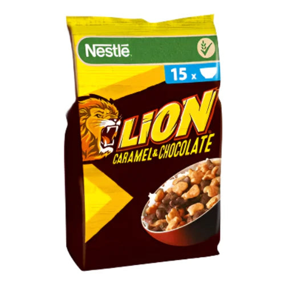 LION Cereale cu Caramel si Ciocolata 450 g