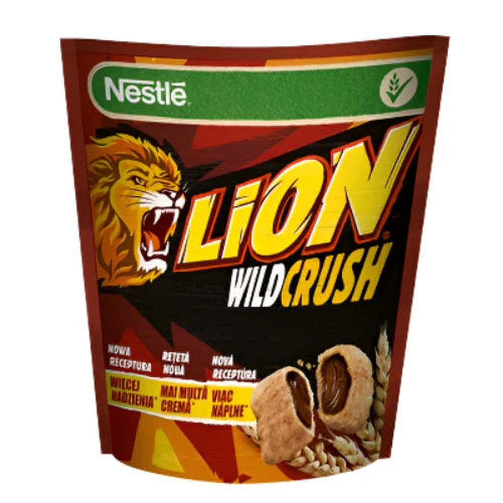 LION Pernite cu Caramel si Ciocolata 350 g