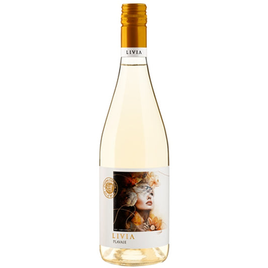 LIVIA Plavaie Vin Alb Sec SGR 0,75 L