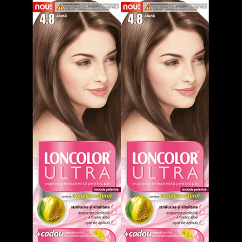 LONCOLOR ULTRA Vopsea de Par Nuanta 4.8 Aluna 2 x 100 ml