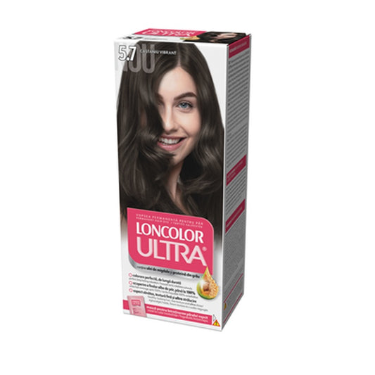 LONCOLOR Ultra Vopsea de Par Nuanta 5.70 Duo Rosu Pasional 2 x 100 ml