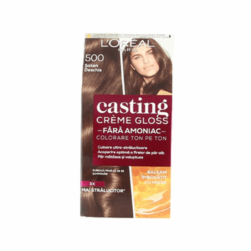 L'OREAL CASTING Crème Gloss Vopsea de Par Nuanta 500 Saten Deschis 180 ml
