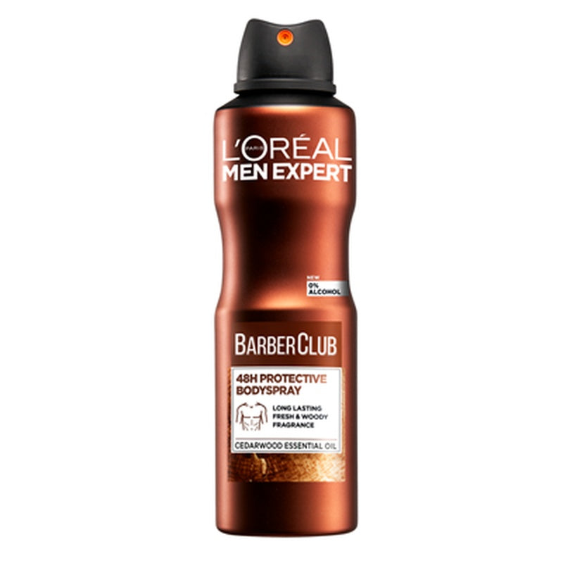 L'OREAL Men Barber Club Antiperspirant Spray 150 ml