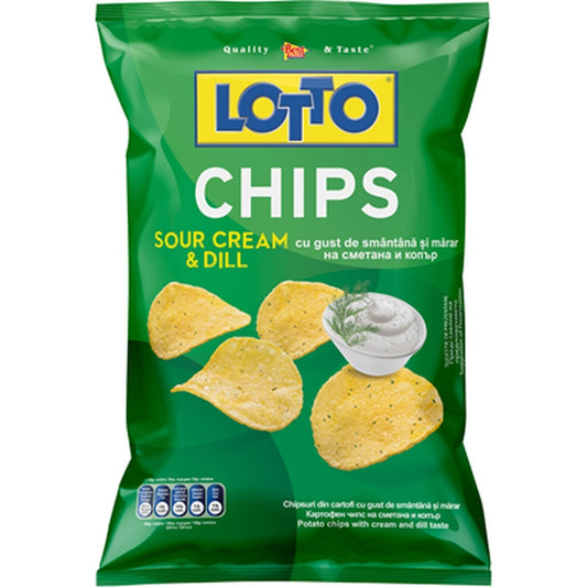 LOTTO Chips Smantana si Marar  60 g