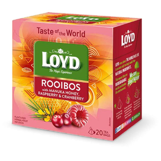 LOYD 20 Pliculete Ceai Rooibos si Merisoare 34 g