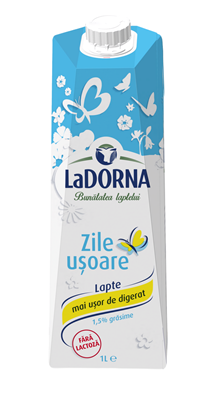 LaDORNA Lapte Zile Usoare 1.5% 1 L