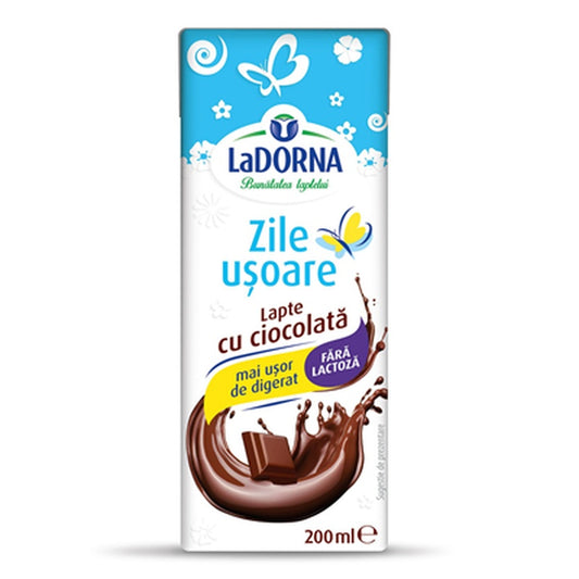 LaDORNA Zile Usoare Lapte cu Ciocolata 200 ml