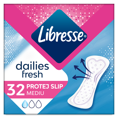 Libresse Dailies Fresh Absorbante Zilnice 32 bucati