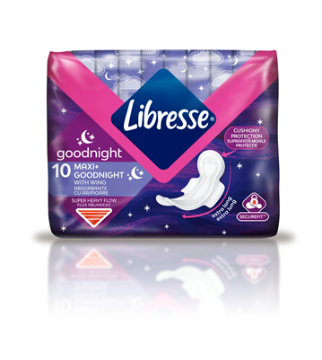 Libresse Maxi Night Absorbante de Noapte 10 bucati