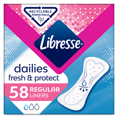 Libresse Normal 58 Absorbante Zilnice