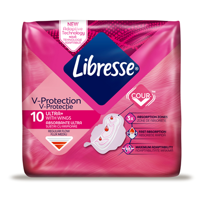 Libresse V-Protection Absorbante Ultra 10 bucati