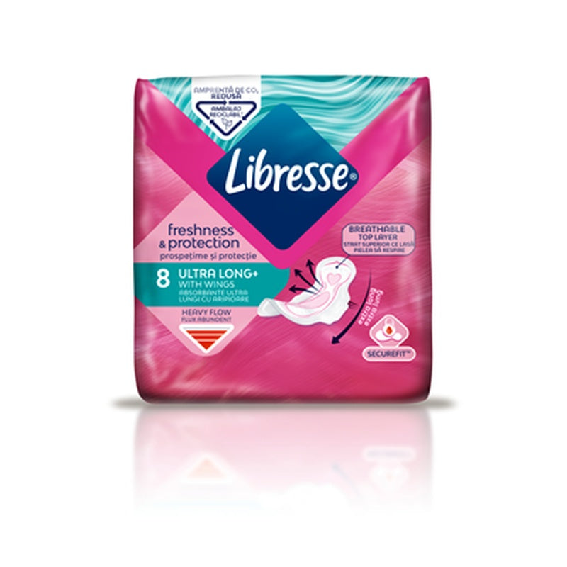Libresse Freshness & Protection Ultra Long Absorbante 8 bucati