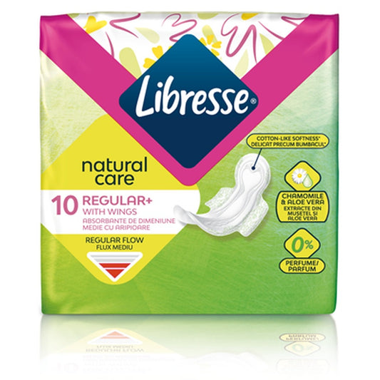 Libresse Natural Care Absorbante Regular 10 bucati