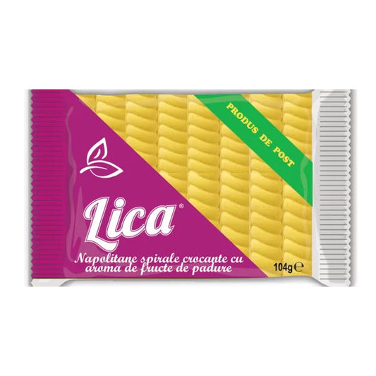 Lica Napolitane Spirale Fructe de Padure 104 g