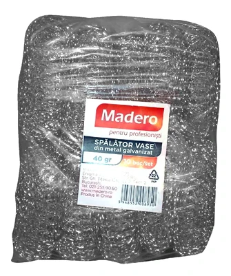 MADERO Spalatoare din Metal Galvanizat 10 bucati - WALTI