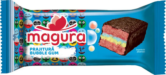 MAGURA Prajitura Crema Bubble Gum 35 g - WALTI