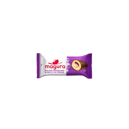 MAGURA Rulada Cheesecake si Fructe de Padure 35 g