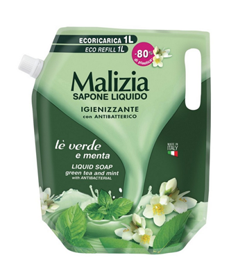 MALIZIA Rezerva Sapun Lichid cu Ceai Verde 1 L