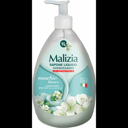 MALIZIA Sapun Lichid cu Parfum de Mosc Alb 1 L
