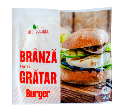 MEDITERRANEA Branza pentru Gratar Burger 200 g