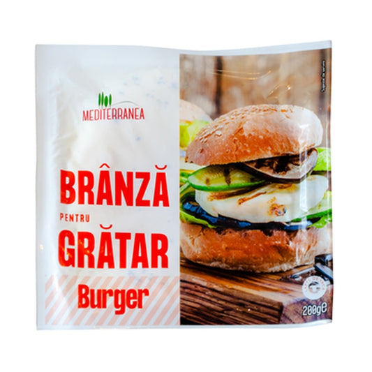 MEDITERRANEA Branza pentru Gratar Burger 200 g