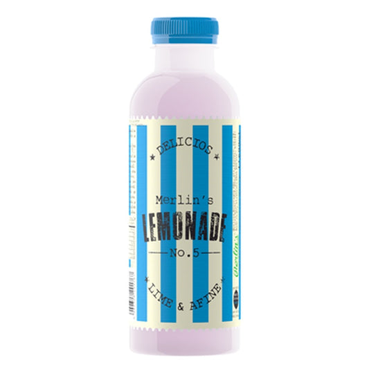 MERLIN'S Limonada Lime si Afine SGR  0,6 L