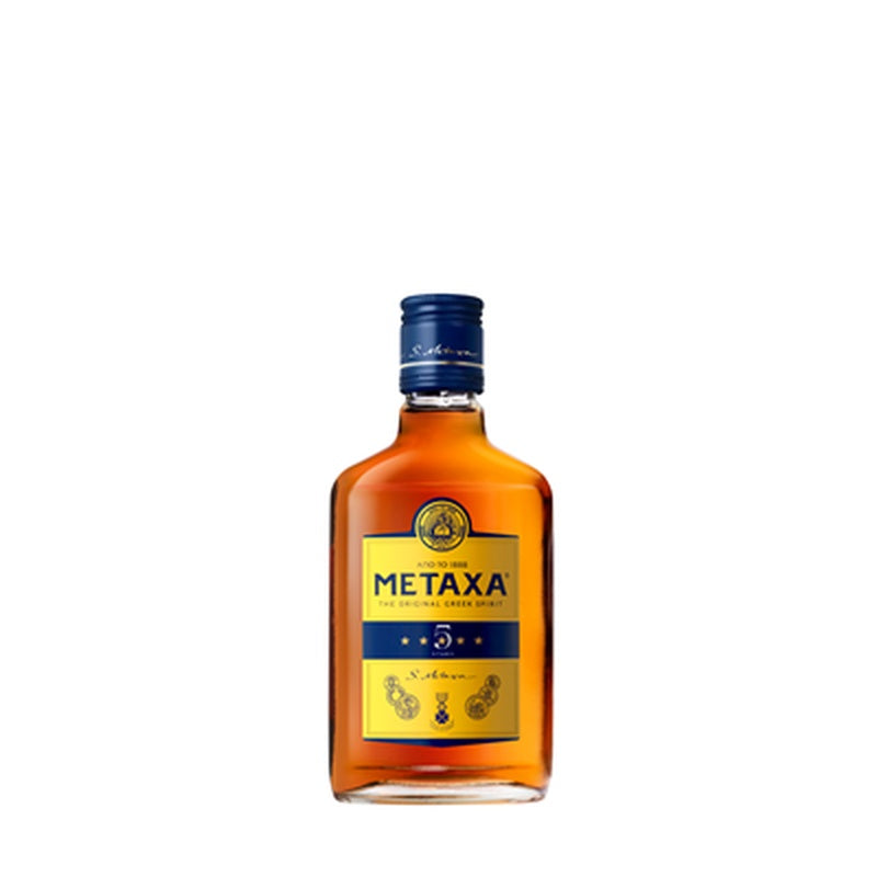 METAXA 5* Brandy 38% SGR 0,2 L