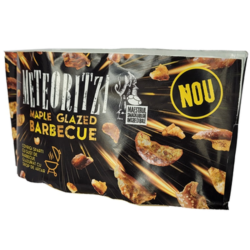METEORITZI Biscuiti Maple Glazed Barbecue 75 g