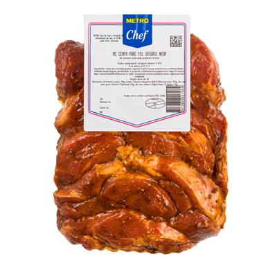 Chef Ceafa Porc Feliata cu Usturoi Negru