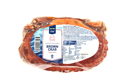 Chef Crab Brun Fiert Calibru 600 g+