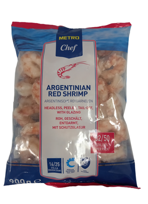 Chef Creveti Argentina 16/25 900 g ❄