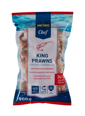 Chef Creveti Blansati EZP Calibru 16/20 900 g ❄