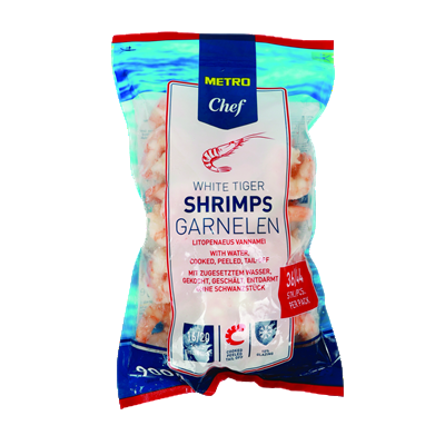 Creveti Prefierti Congelati Calibru 16/20 900 g ❄