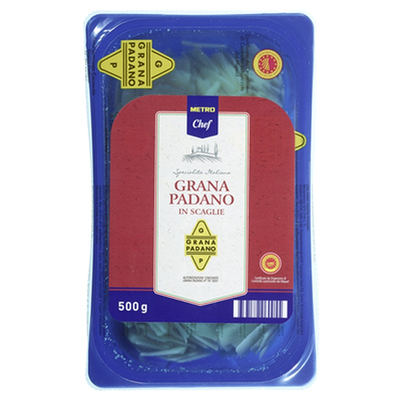METRO Chef Grana Padano Fulgi Maturare 9 Luni 500 g