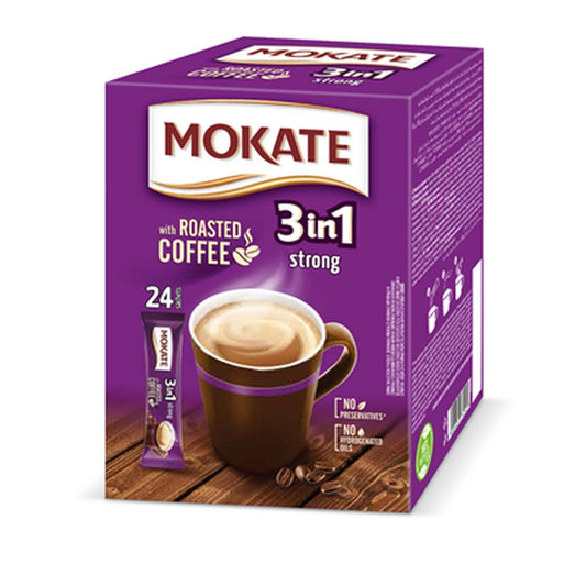 MOKATE Bautura Instant Strong 3in1 17 g